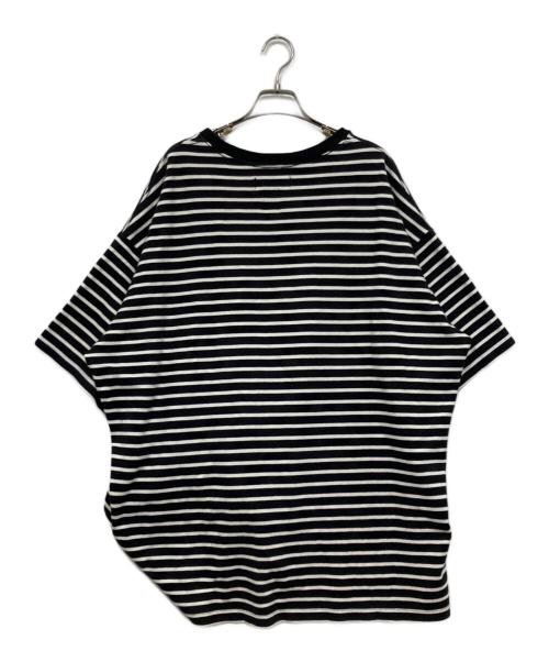 FACETASM（ファセッタズム）FACETASM (ファセッタズム) 半袖カットソー ホワイト×ブラック サイズ:00の古着・服飾アイテム