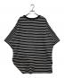 FACETASM (ファセッタズム) 半袖カットソー ホワイト×ブラック サイズ:00：3500円