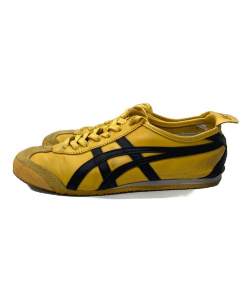 Onitsuka Tiger（オニツカタイガー）Onitsuka Tiger (オニツカタイガー) ローカットスニーカー イエロー サイズ:27cmの古着・服飾アイテム