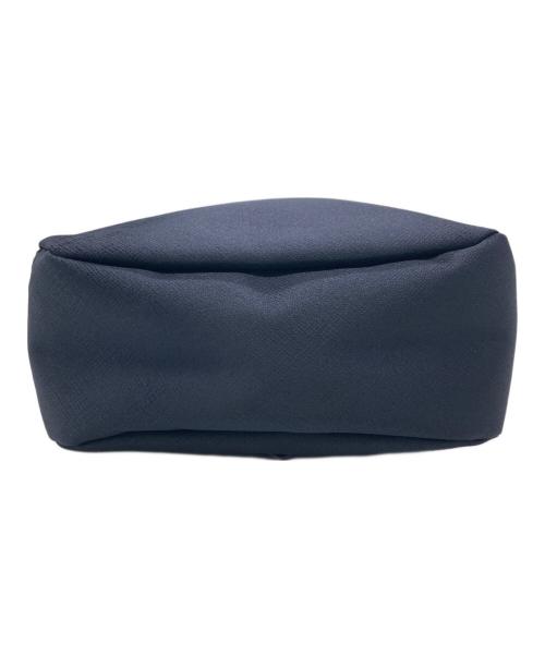 PELLE MORBIDA（ペッレモルビダ）PELLE MORBIDA (ペッレモルビダ) ドローストリングバッグ ネイビーの古着・服飾アイテム