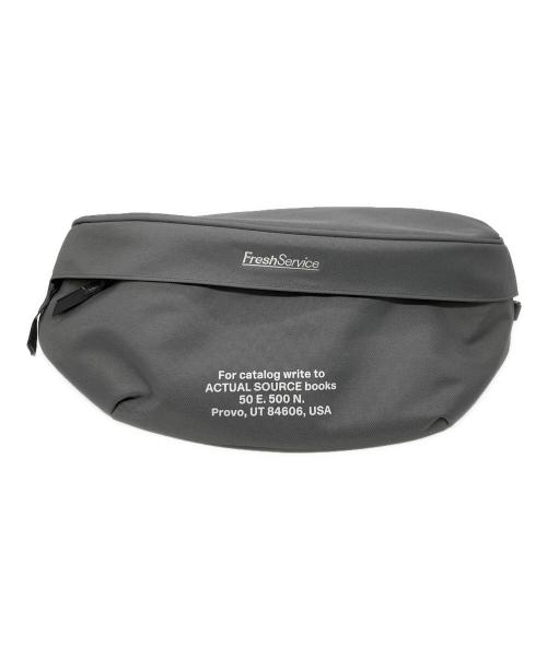 FreshService（フレッシュサービス）FreshService (フレッシュサービス) ACTUAL SOURCE (アクチュアルソース) ボディーバッグ / UTILITY BELT BAG SMALL グレーの古着・服飾アイテム