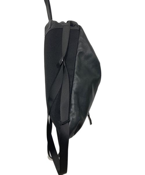 Firsthand（ファーストハンド）Firsthand (ファーストハンド) レザーナップザック ブラックの古着・服飾アイテム