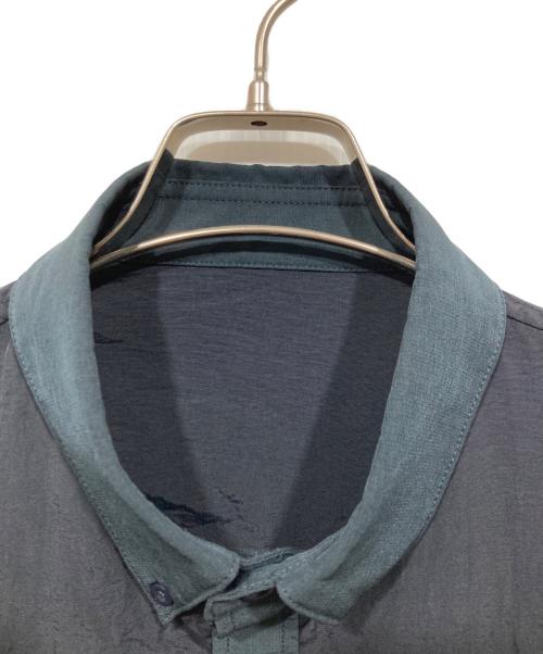 NANGA（ナンガ）NANGA (ナンガ) BAYFLOW (ベイフロー) 半袖シャツ ネイビー サイズ:Sの古着・服飾アイテム