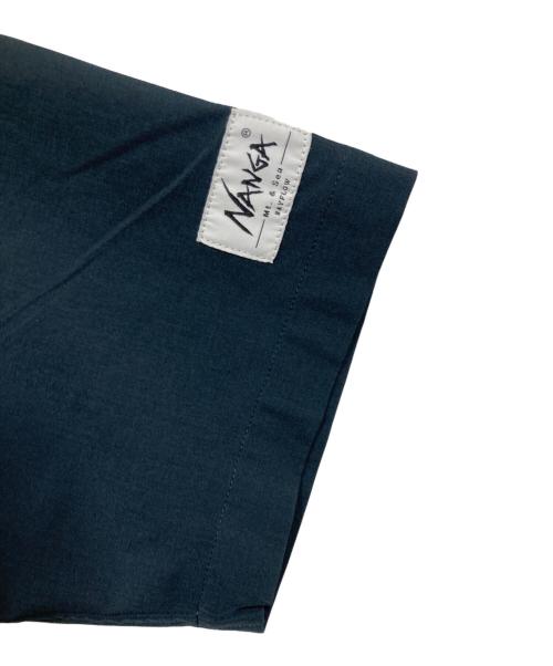 NANGA（ナンガ）NANGA (ナンガ) BAYFLOW (ベイフロー) 半袖シャツ ネイビー サイズ:Sの古着・服飾アイテム