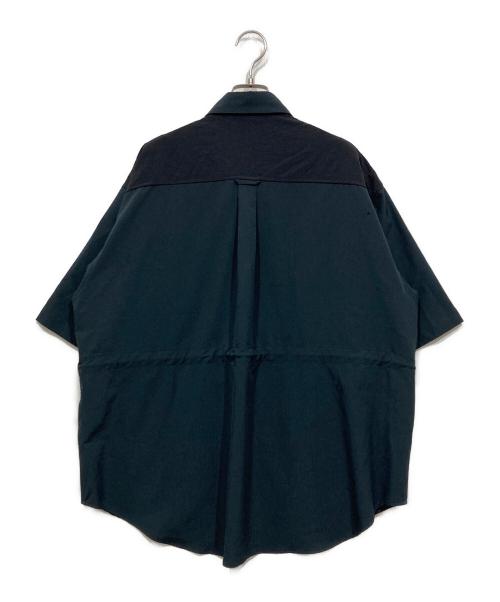 NANGA（ナンガ）NANGA (ナンガ) BAYFLOW (ベイフロー) 半袖シャツ ネイビー サイズ:Sの古着・服飾アイテム