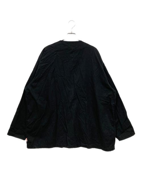 HINSON（ヒンソン）HINSON (ヒンソン) スリーピングシャツ ブラック サイズ:Mの古着・服飾アイテム