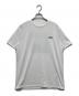 THE NORTH FACE（ザ ノース フェイス）の古着「S/S Square Mountain Logo Tee」｜ホワイト