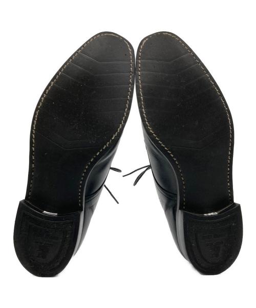 SCOTCH GRAIN（スコッチグレイン）SCOTCH GRAIN (スコッチグレイン) プレーントゥシューズ ブラック サイズ:24.5cmの古着・服飾アイテム