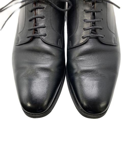 SCOTCH GRAIN（スコッチグレイン）SCOTCH GRAIN (スコッチグレイン) プレーントゥシューズ ブラック サイズ:24.5cmの古着・服飾アイテム