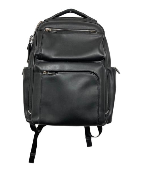 TUMI（トゥミ）TUMI (トゥミ) レザーリュック ブラックの古着・服飾アイテム