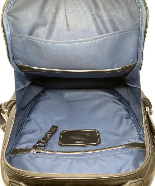 TUMI（トゥミ）TUMI (トゥミ) レザーリュック ブラックの古着・服飾アイテム