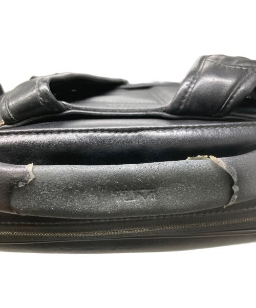 TUMI（トゥミ）TUMI (トゥミ) レザーリュック ブラックの古着・服飾アイテム