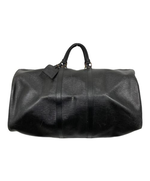 LOUIS VUITTON（ルイ ヴィトン）LOUIS VUITTON (ルイ ヴィトン) エピ キーポル55 ボストンバッグ ブラックの古着・服飾アイテム