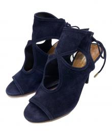 AQUAZZURA（アクアズーラ）の古着「ヒールパンプス」｜ネイビー