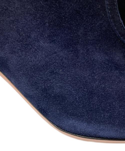 AQUAZZURA（アクアズーラ）aquazzura (アクアズーラ) ヒールパンプス ネイビー サイズ:35 1/2の古着・服飾アイテム