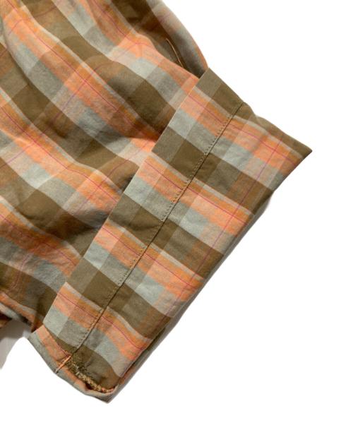 stussy（ステューシー）stussy (ステューシー) チェックシャツ ブラウン サイズ:Ｍの古着・服飾アイテム