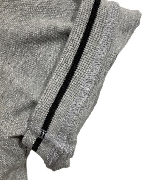 stussy（ステューシー）stussy (ステューシー) 半袖ポロシャツ グレー サイズ:Ｍの古着・服飾アイテム