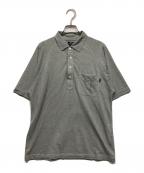 stussyステューシー）の古着「半袖ポロシャツ」｜グレー