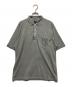stussy（ステューシー）の古着「半袖ポロシャツ」｜グレー