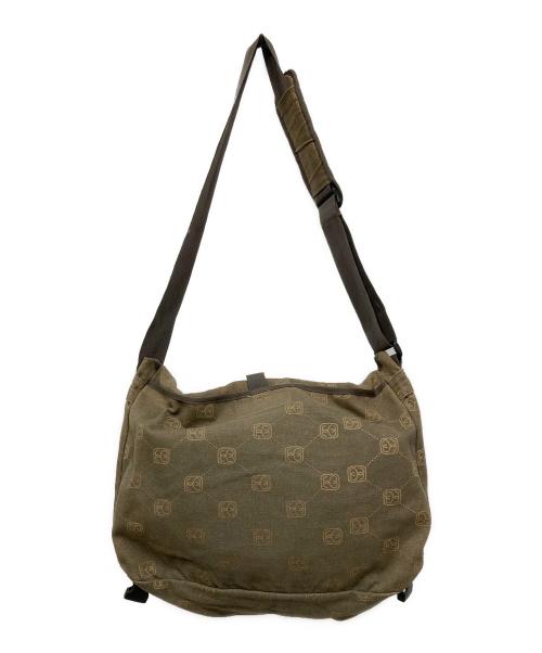 OLD STUSSY（オールドステューシー）OLD STUSSY (オールドステューシー) メッセンジャーバッグ ブラウンの古着・服飾アイテム