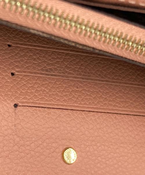 LOUIS VUITTON（ルイ ヴィトン）LOUIS VUITTON (ルイ ヴィトン) ポルトフォイユパラス 長財布 ブラウン×ピンクの古着・服飾アイテム
