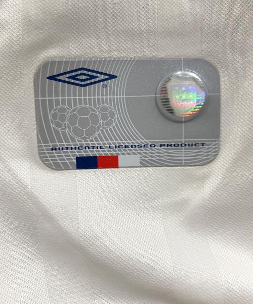 UMBRO（アンブロ）UMBRO (アンブロ) 半袖ゲームシャツ ホワイト サイズ:Lの古着・服飾アイテム