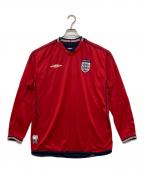 UMBROアンブロ）の古着「ゲームシャツ」｜レッド