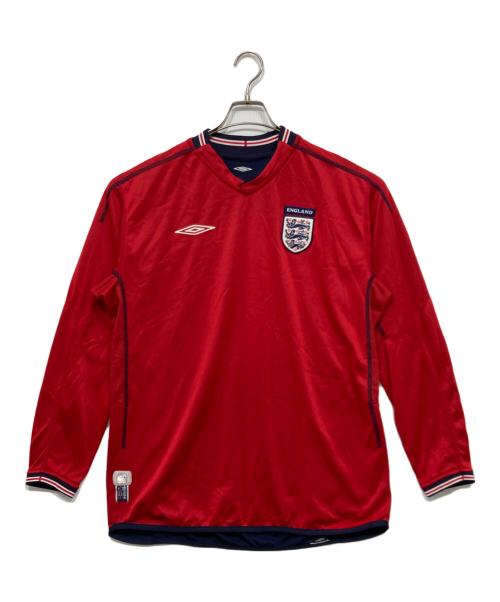 UMBRO（アンブロ）UMBRO (アンブロ) ゲームシャツ レッド サイズ:サイズ表記なしの古着・服飾アイテム