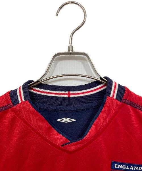 UMBRO（アンブロ）UMBRO (アンブロ) ゲームシャツ レッド サイズ:サイズ表記なしの古着・服飾アイテム