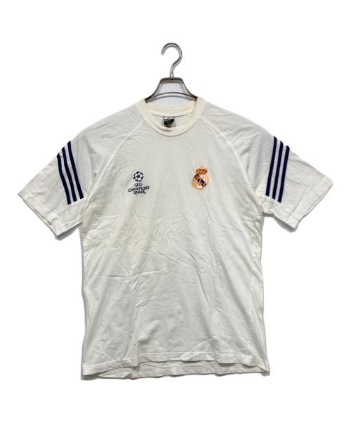 adidas（アディダス）adidas (アディダス) Tシャツ ホワイト サイズ:Oの古着・服飾アイテム