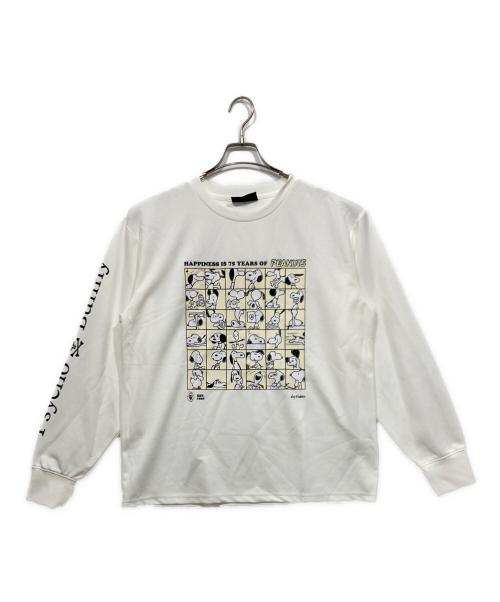 Psycho Bunny（サイコ バニー）Psycho Bunny (サイコ バニー) ロングスリーブカットソー ホワイト サイズ:Mの古着・服飾アイテム