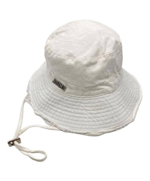 jacquemus（ジャックムス）jacquemus (ジャックムス) バケットハット ホワイトの古着・服飾アイテム