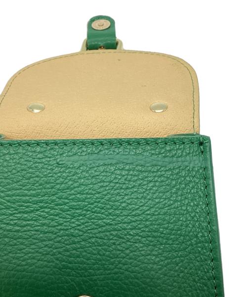 andrea cardone（アンドレアカルドネ）andrea cardone (アンドレアカルドネ) チェーンショルダーバッグ グリーンの古着・服飾アイテム