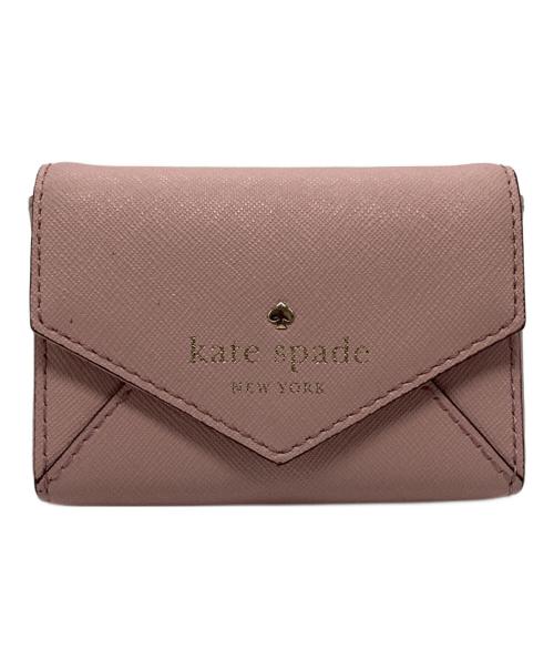 Kate Spade（ケイトスペード）Kate Spade (ケイトスペード) カードケース ピンクの古着・服飾アイテム