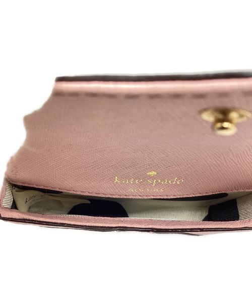 Kate Spade（ケイトスペード）Kate Spade (ケイトスペード) カードケース ピンクの古着・服飾アイテム