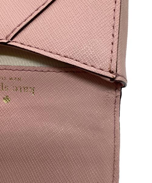 Kate Spade（ケイトスペード）Kate Spade (ケイトスペード) カードケース ピンクの古着・服飾アイテム