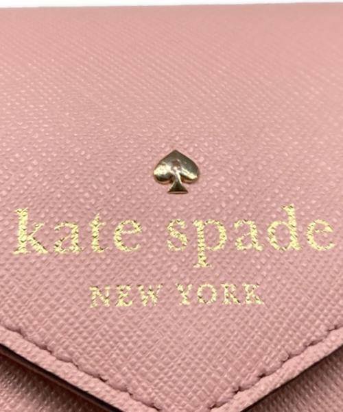 Kate Spade（ケイトスペード）Kate Spade (ケイトスペード) カードケース ピンクの古着・服飾アイテム