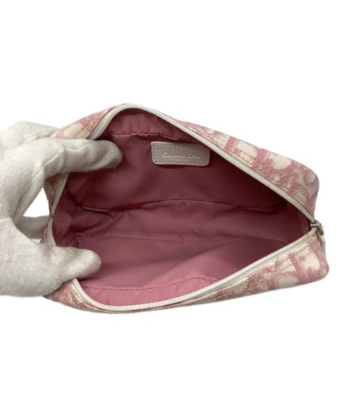 Christian Dior（クリスチャン ディオール）Christian Dior (クリスチャン ディオール) トロッター コスメポーチ ピンクの古着・服飾アイテム