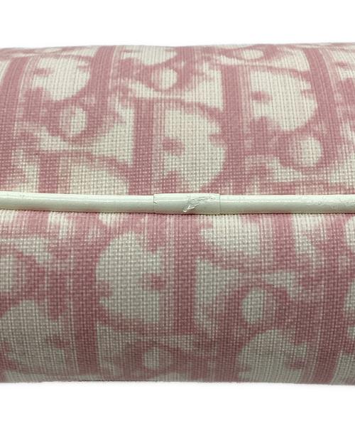 Christian Dior（クリスチャン ディオール）Christian Dior (クリスチャン ディオール) トロッター コスメポーチ ピンクの古着・服飾アイテム