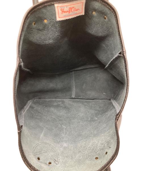 YOUNG & OLSEN The DRYGOODS STORE（ヤングアンドオルセン ザ ドライグッズストア）YOUNG & OLSEN The DRYGOODS STORE (ヤングアンドオルセン ザ ドライグッズストア) FRAMeWORK別注 HELLOバッグ / 2WAYバッグ ブラックの古着・服飾アイテム