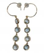 outersunsetアウターサンセット）の古着「K10 4連ストーンピアス」