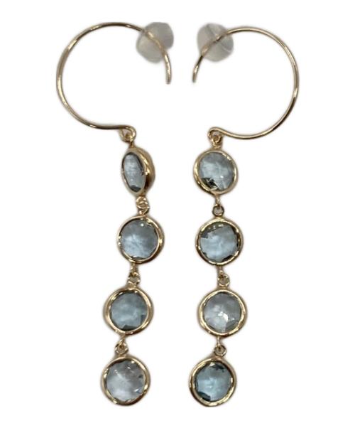 outersunset（アウターサンセット）outersunset (アウターサンセット) K10 4連ストーンピアスの古着・服飾アイテム