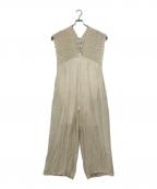 KASTANEカスタネ）の古着「ギャザーオールインワン」｜アイボリー