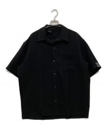 N.HOOLYWOOD（エヌ ハリウッド）の古着「Compile Line HALF SLEEVE BIG SHIRT」｜ブラック