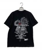 KUME.JPクメ）の古着「プリントTシャツ」｜ブラック