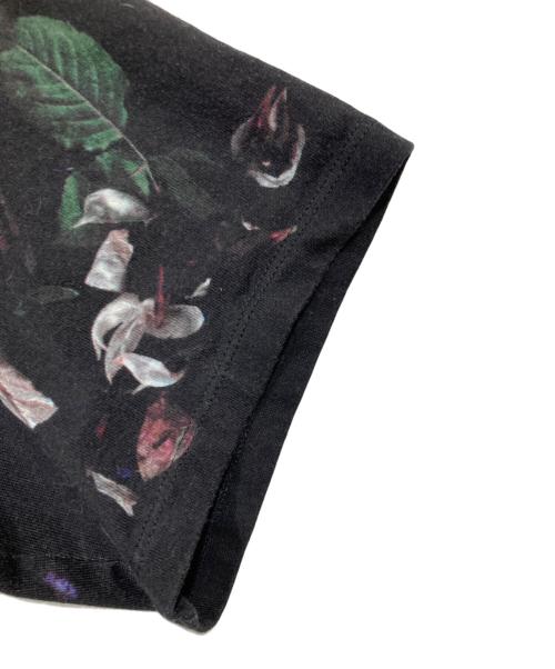 LAD MUSICIAN（ラッドミュージシャン）LAD MUSICIAN (ラッドミュージシャン) プリントTシャツ / REAL FLOWER BIG T-SHIRT ブラック サイズ:44の古着・服飾アイテム