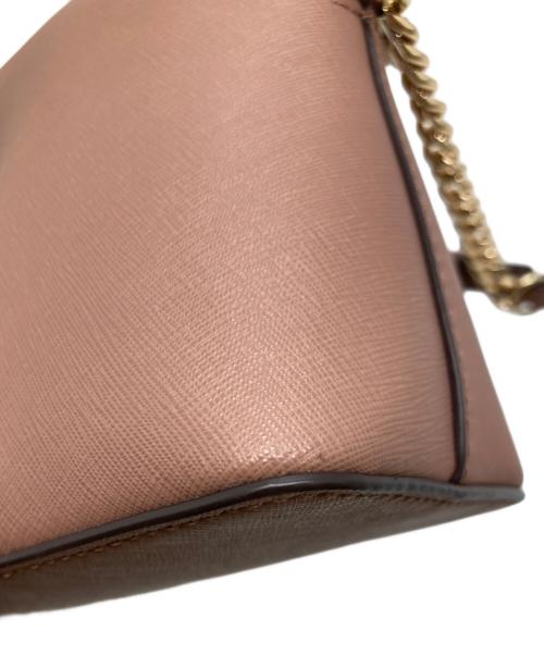 MICHAEL KORS（マイケル・コース）MICHAEL KORS (マイケルコース) チェーンショルダーバッグ パープルの古着・服飾アイテム