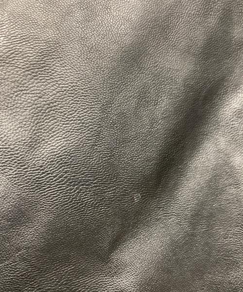 WYM LIDNM（ウィム バイ リドム）WYM LIDNM (ウィム バイ リドム) フェイクレザーブルゾン ブラック サイズ:Lの古着・服飾アイテム