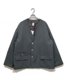 Casper John（キャスパージョン）の古着「クロスカラーカラーブレザー」｜グレー