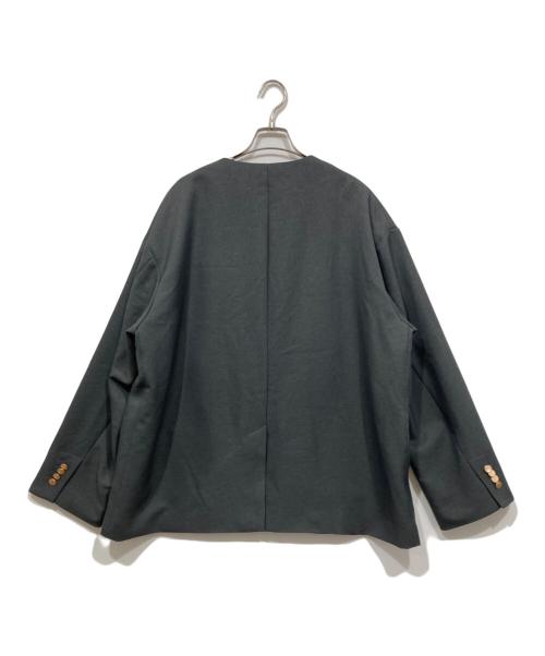 Casper John（キャスパージョン）Casper John (キャスパージョン) クロスカラーカラーブレザー グレー サイズ:L 未使用品の古着・服飾アイテム